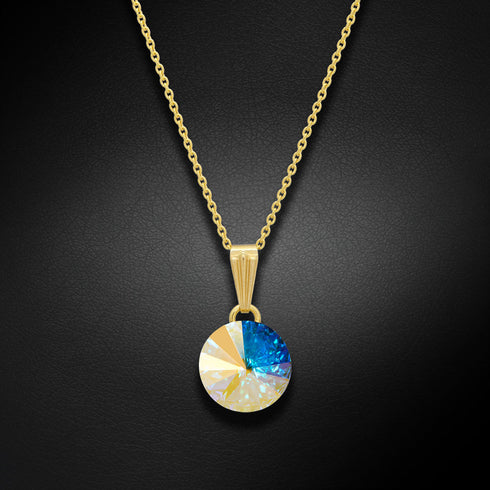 Кулон "Klaris II (Crystal AB)" с кристаллами Swarovski™